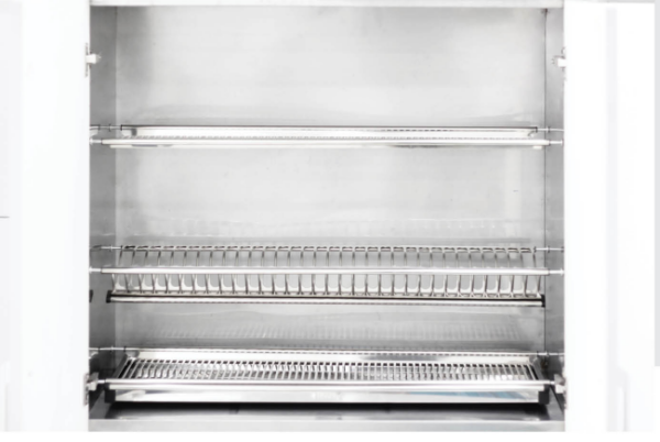 GIÁ ĐỂ BÁT ĐĨA 3 TẦNG 1 KHAY INOX 304